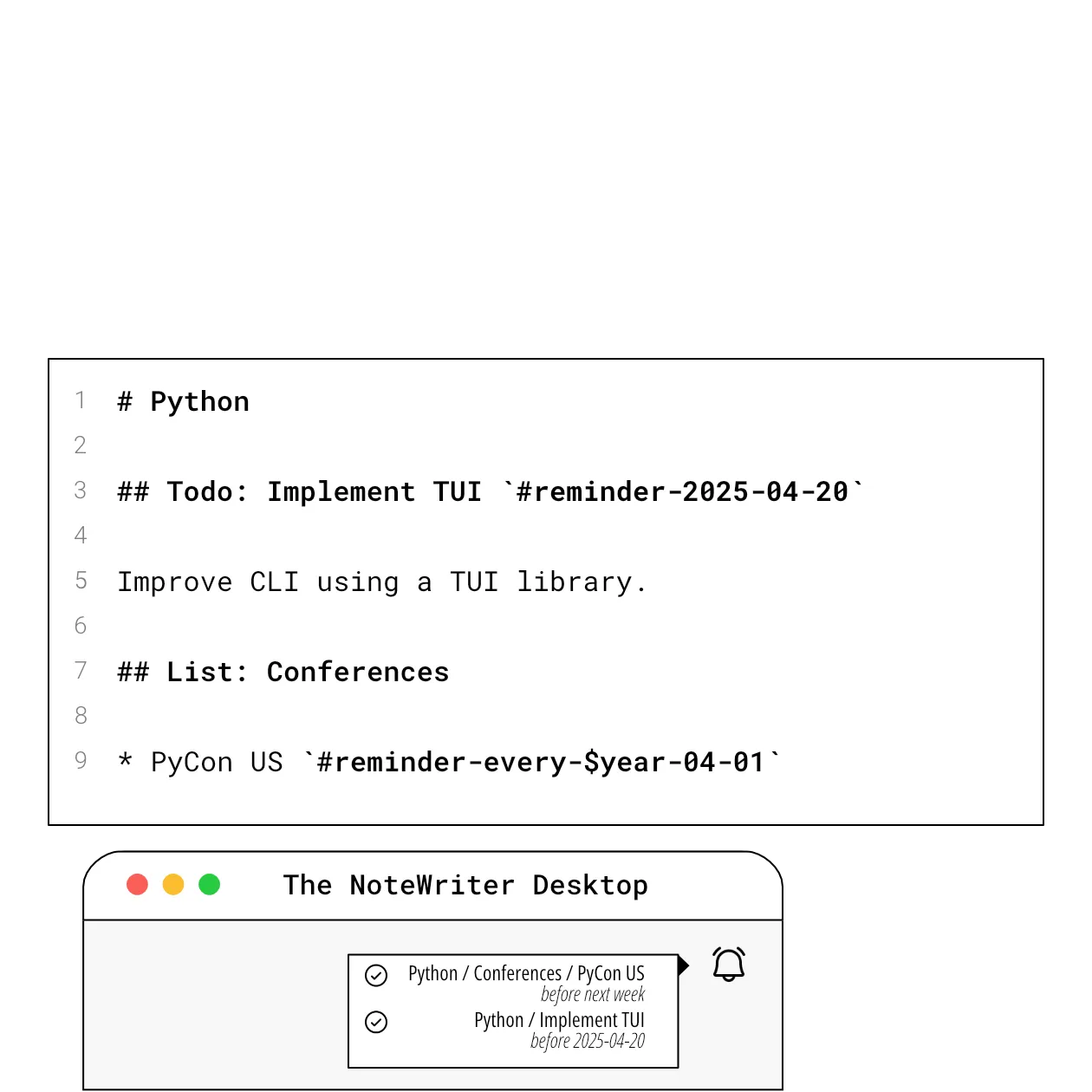 Reminders Illustrated